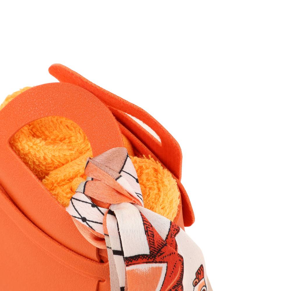 Set 2 Lavette in Spugna Desi Arancio