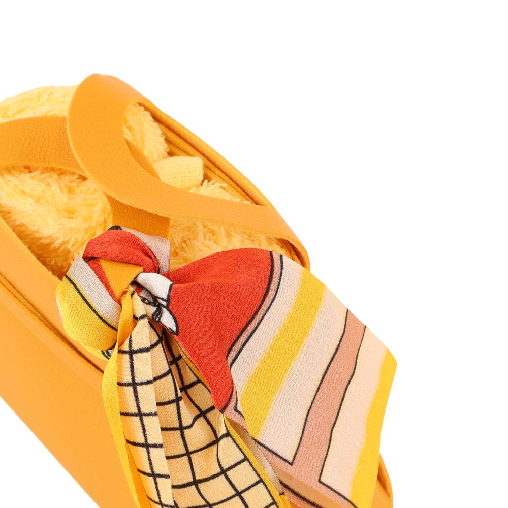 Set 2 Lavette in Spugna Desi Giallo