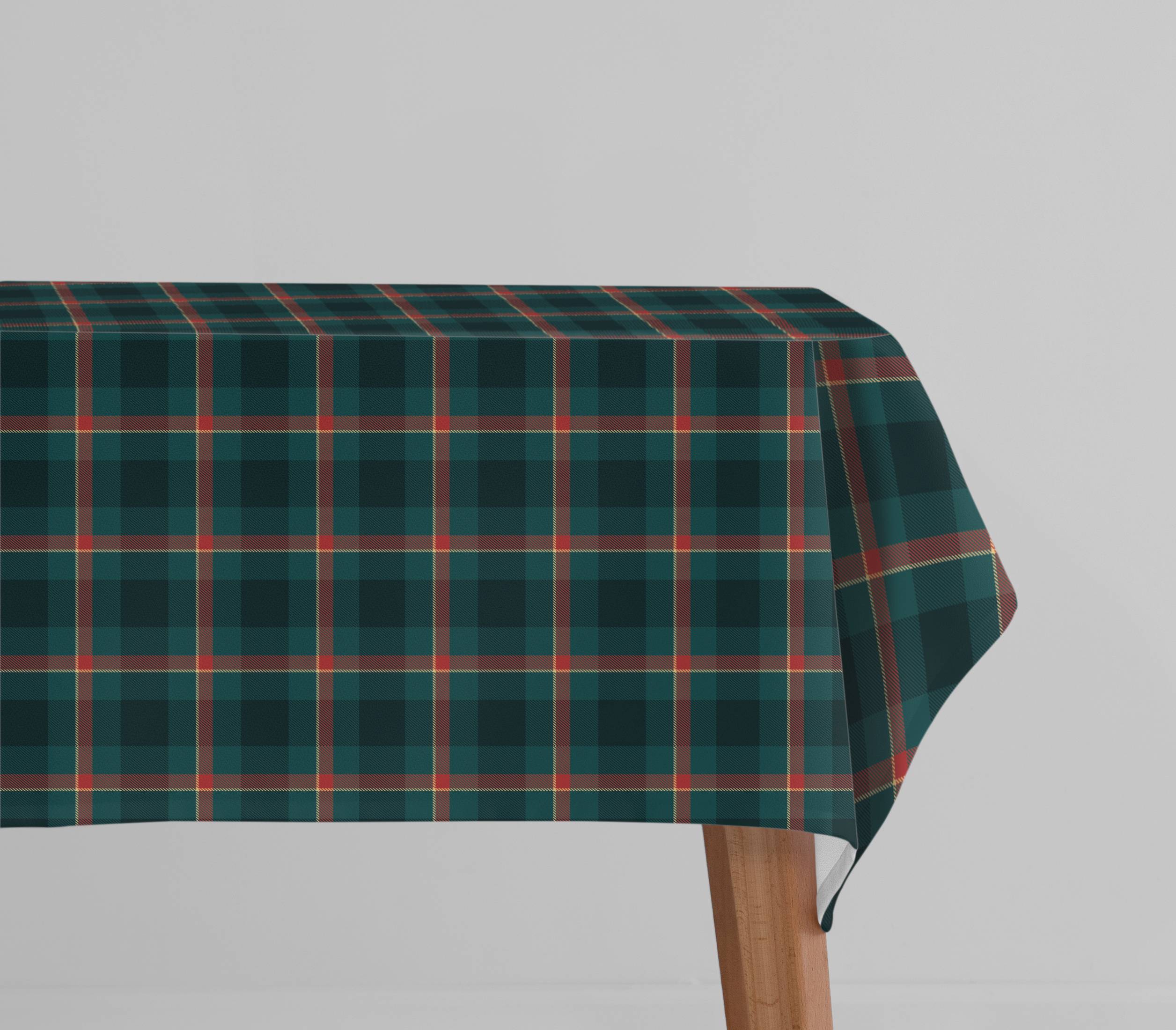 Tovaglia antimacchia Hydro Tartan Blu 140 x 140