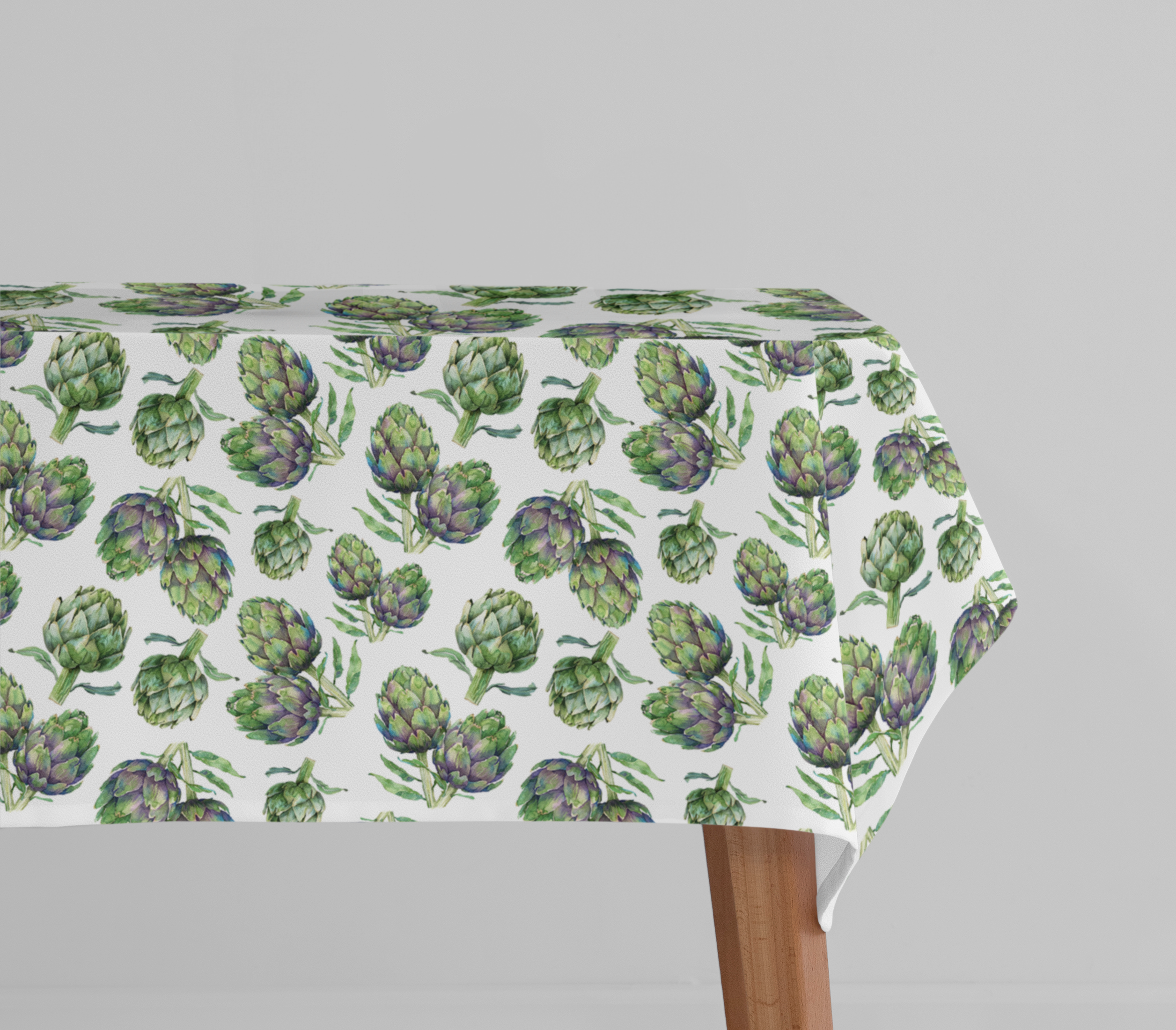 Tovaglia antimacchia Hydro Veg Carciofi 140 x 180