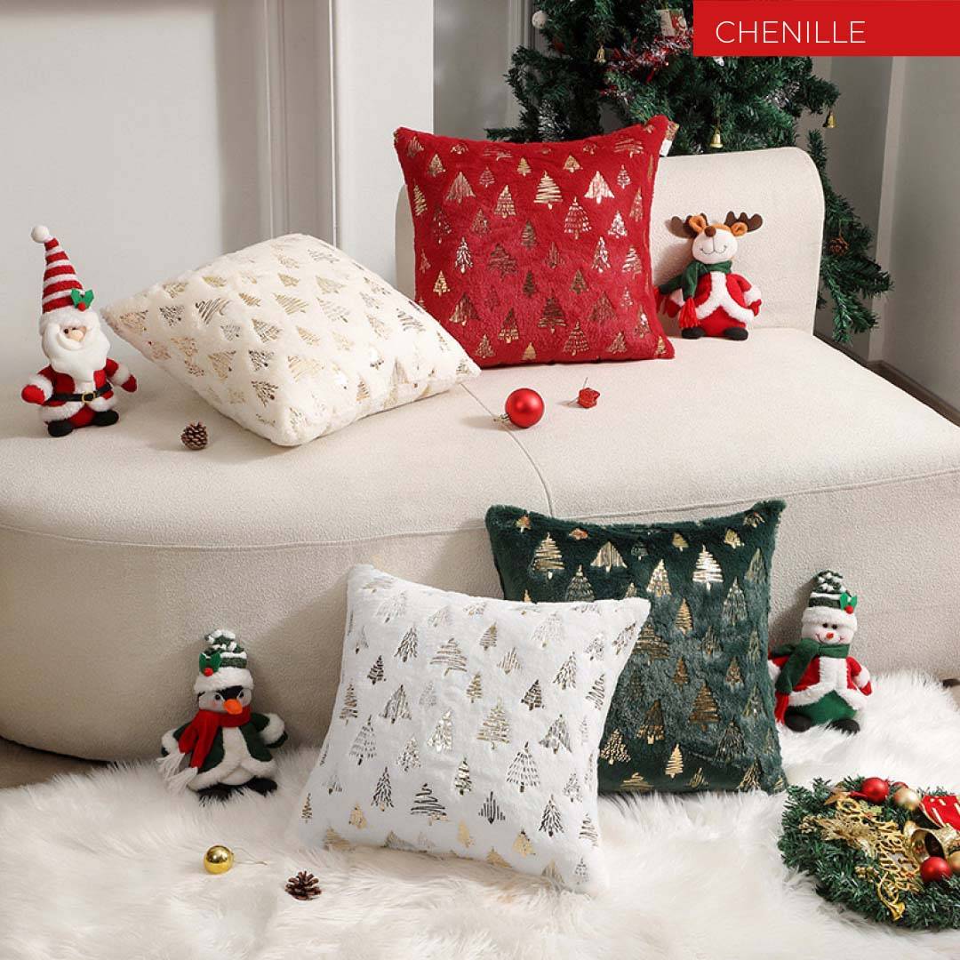 Federa cuscino Ciniglia Mitten Bianco 45 x 45