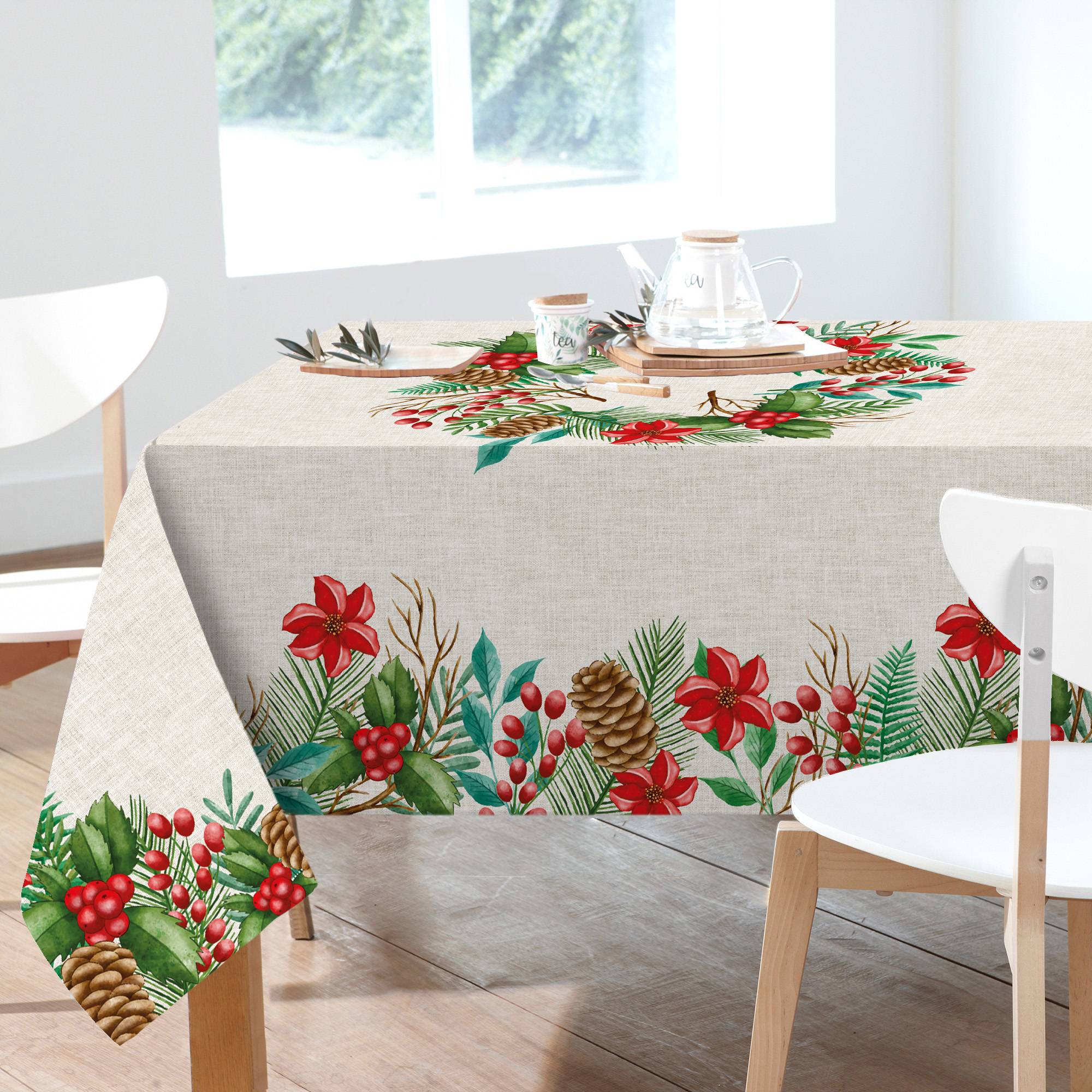 Tovaglia stampa digitale Jolly Ghirlanda 140 x 240