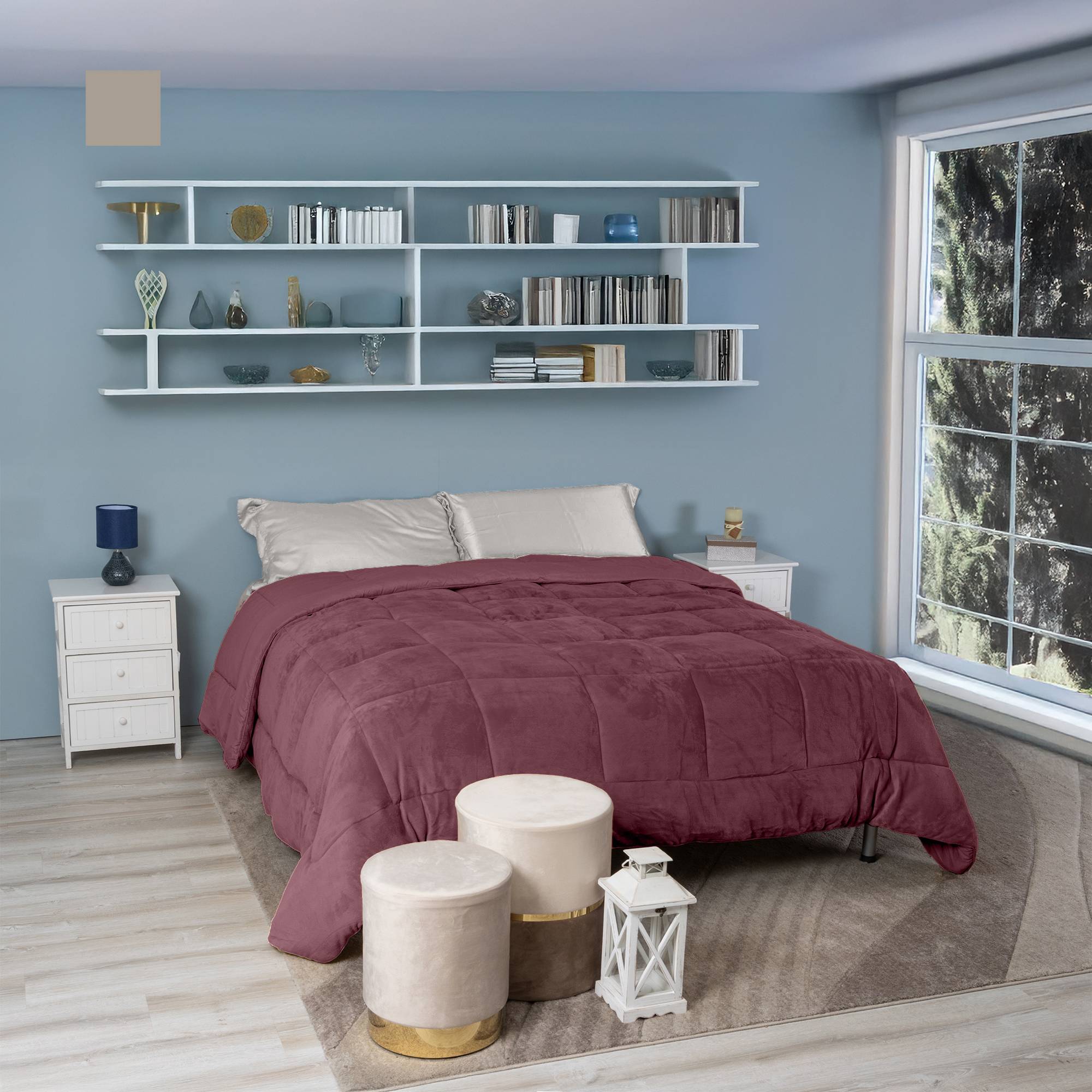 Trapunta matrimoniale Sensational Vinaccia 260 x 260