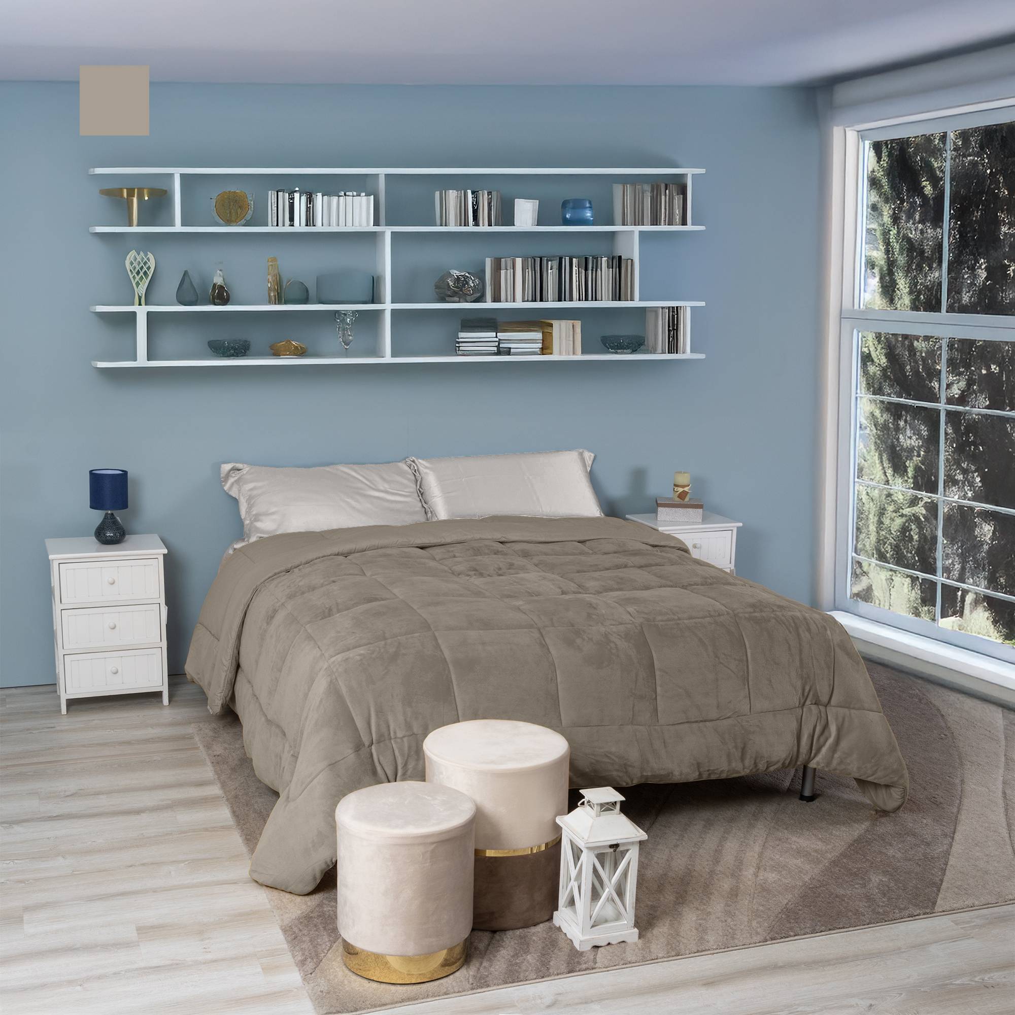 Trapunta matrimoniale Sensational Tortora 260 x 260