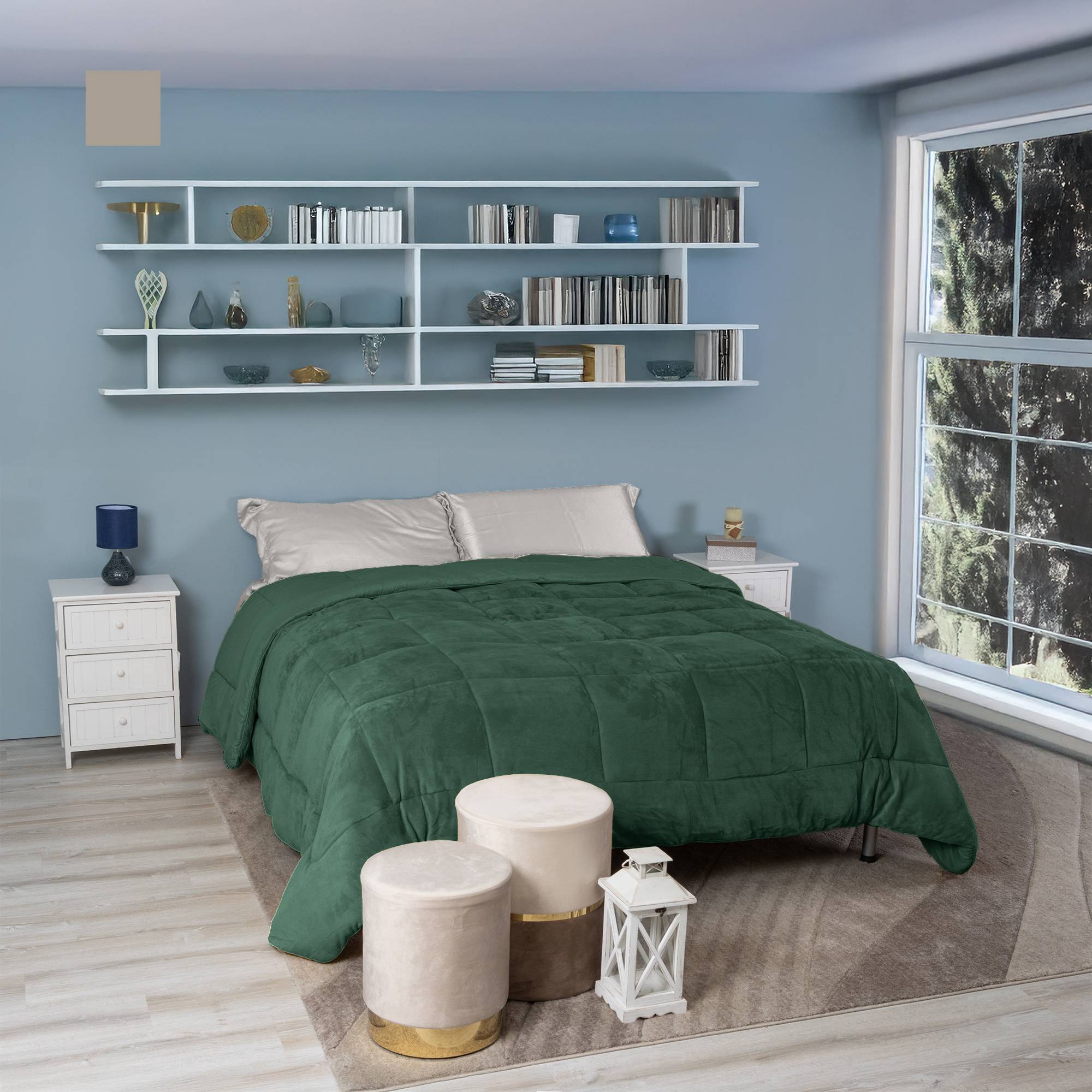 Trapunta matrimoniale Sensational Verdone 260 x 260