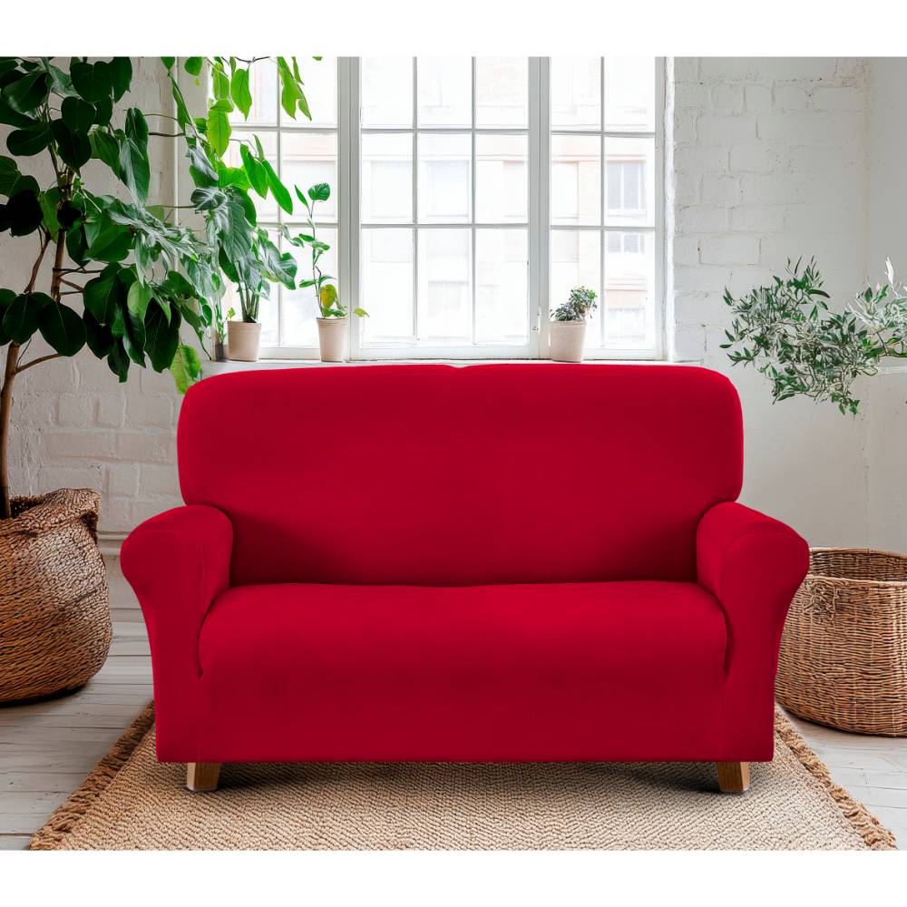 Copripoltrona in tessuto bielastico Dankov Velluto Bordeaux