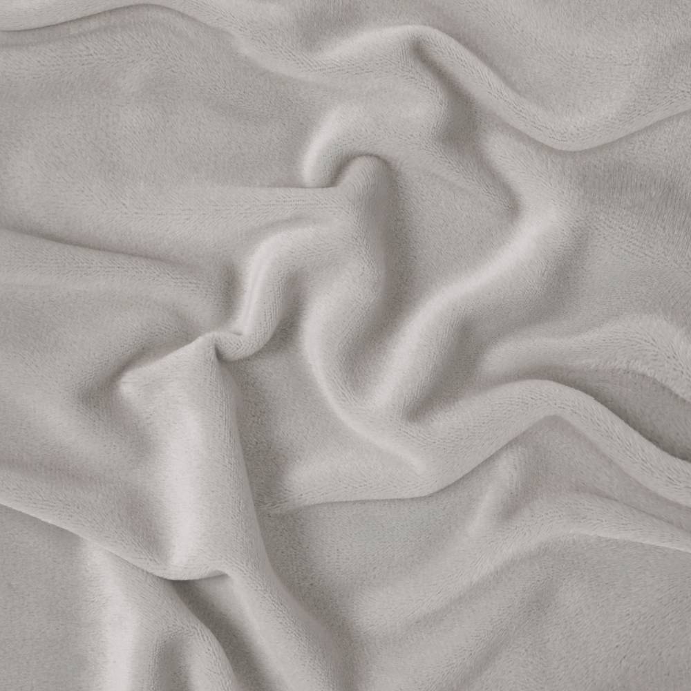 Copripoltrona in tessuto bielastico Dankov Velluto Grigio 