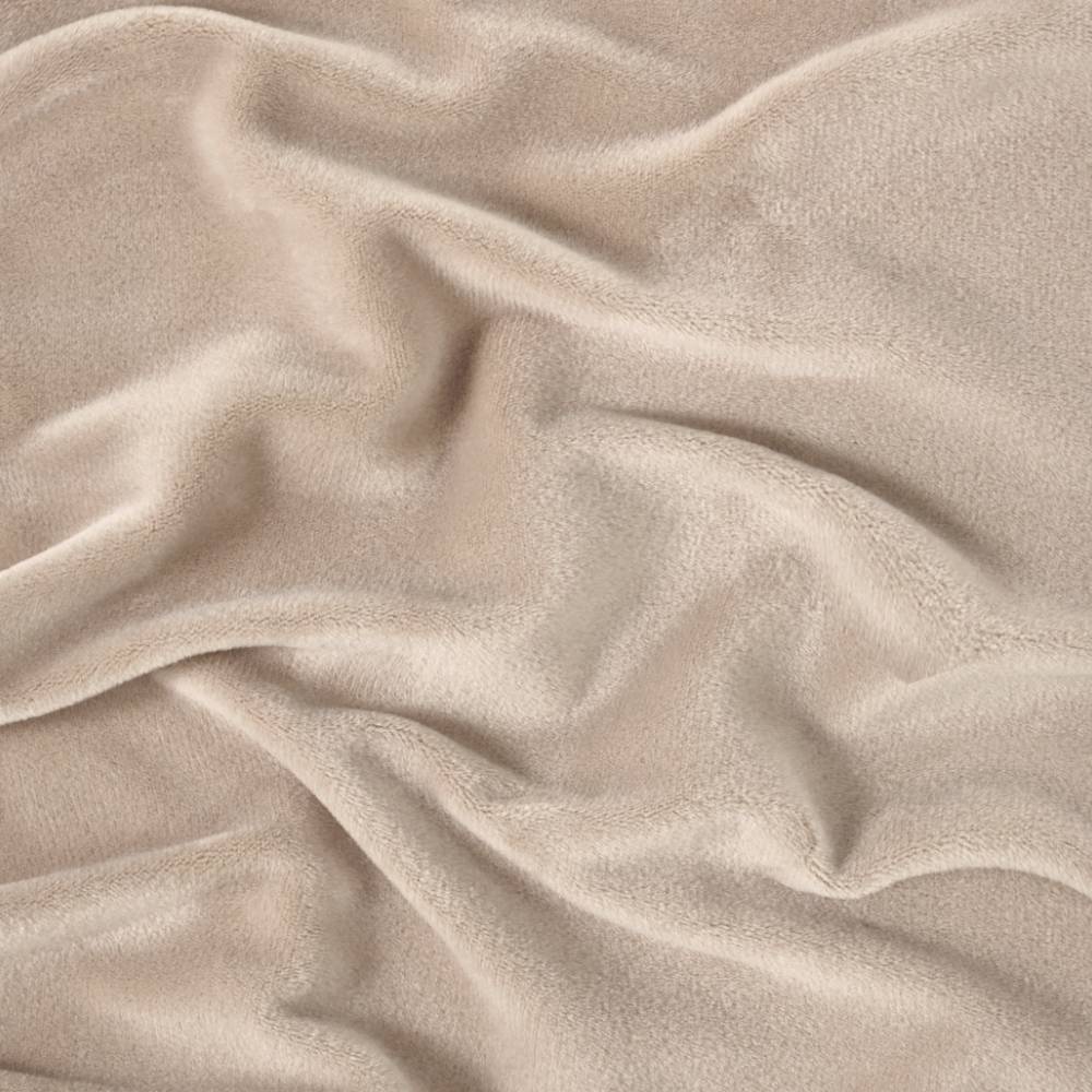 Copridivano 2 posti in tessuto bielastico Dankov Velluto Tortora 