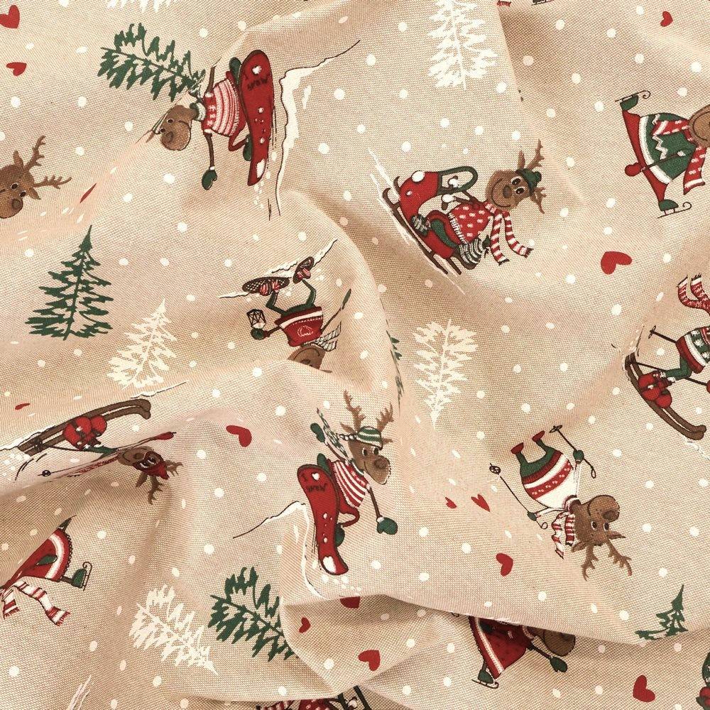 Runner su misura Renne Sci fondo Beige