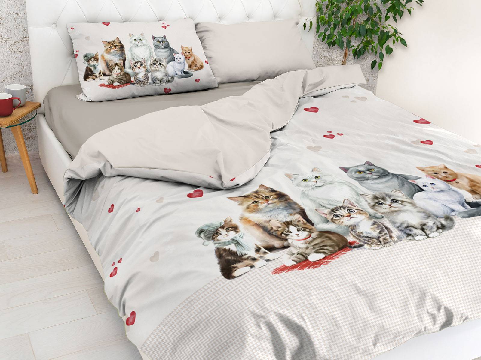 Parure copripiumino Daunex Infinity stampa digitale Matrimoniale