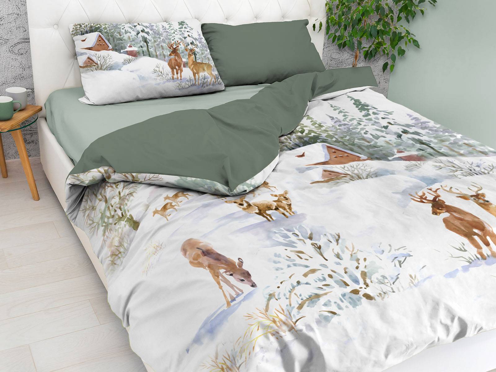 Parure copripiumino Daunex Infinity stampa digitale White Mountain Singolo