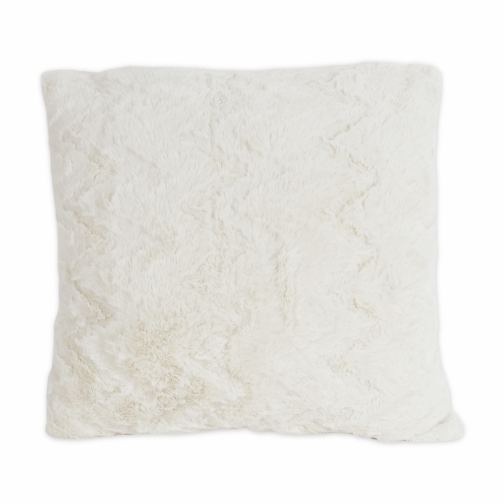 Federa cuscino pelliccetta Gaia Crema 45 x 45