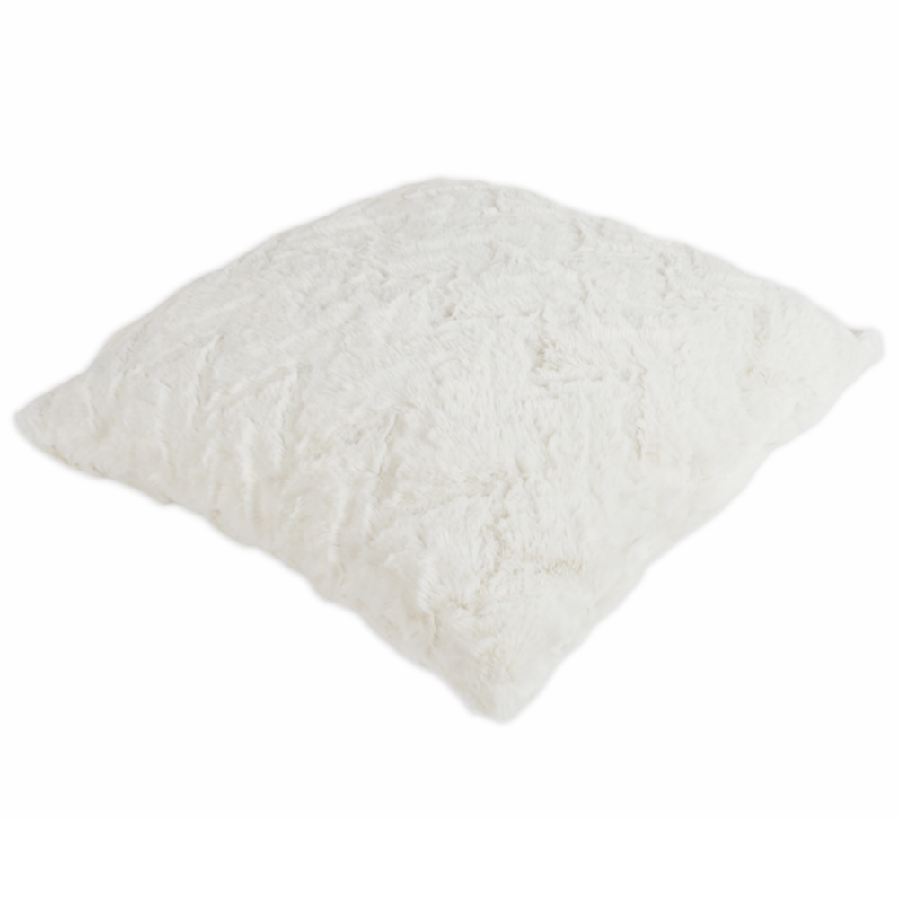 Federa cuscino pelliccetta Gaia Crema 45 x 45