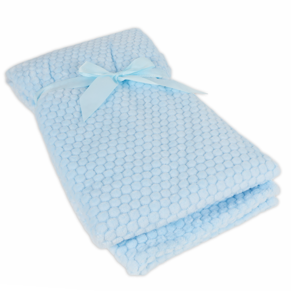 Coperta Bimbo Voile Azzurro 