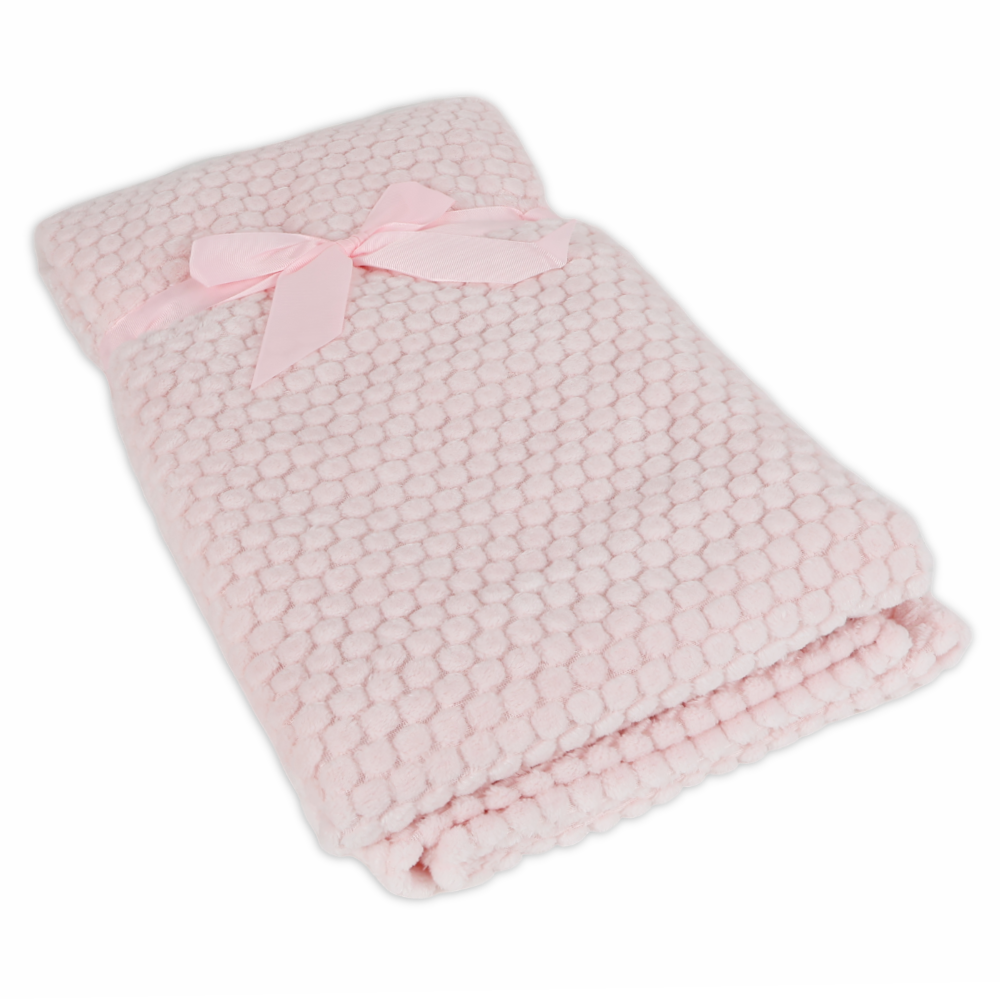 Coperta Bimbo Voile Rosa