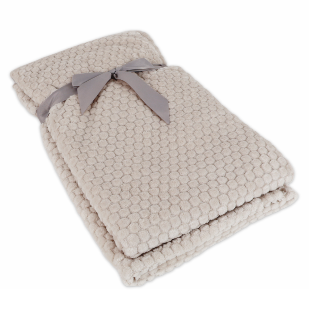 Coperta Bimbo Voile Tortora