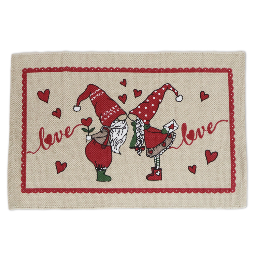 Tappeto antiscivolo Love Elfi 50 x 80