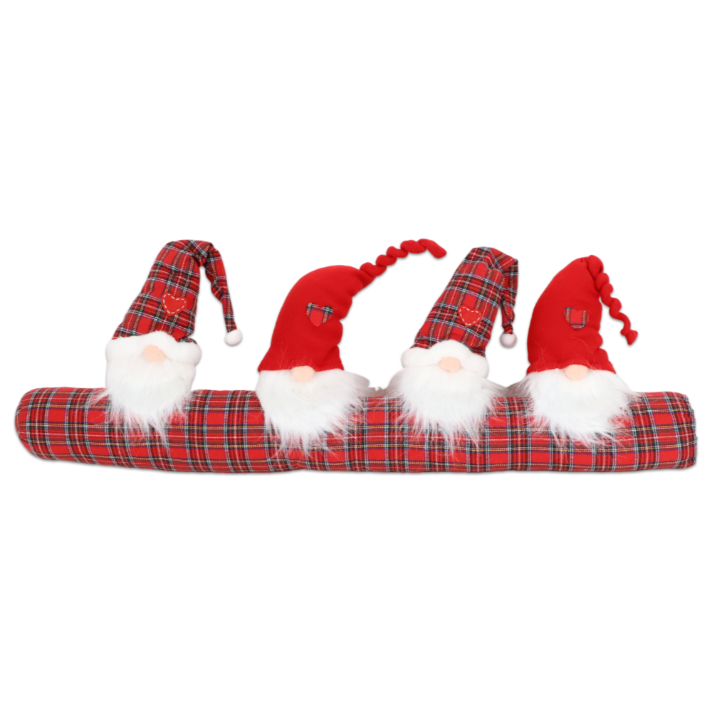 Paraspifferi sagomato 4 Gnomi Tartan