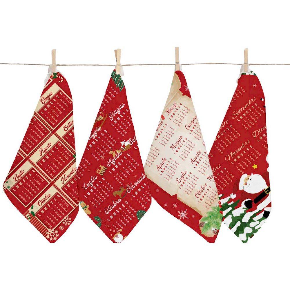 Set 4 Canovacci calendario Benny 2026 