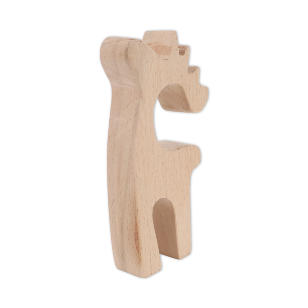 Set Canovaccio Casine + Decorazione Renna in Legno