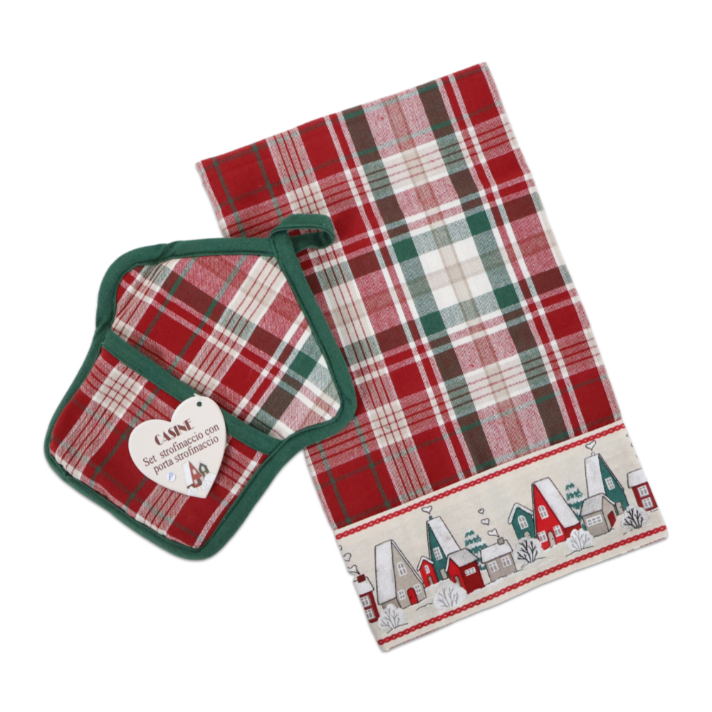 Set Portacanovaccio + Canovaccio Casine