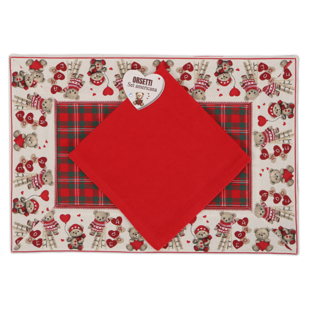 Tovaglietta Americana Orsetti