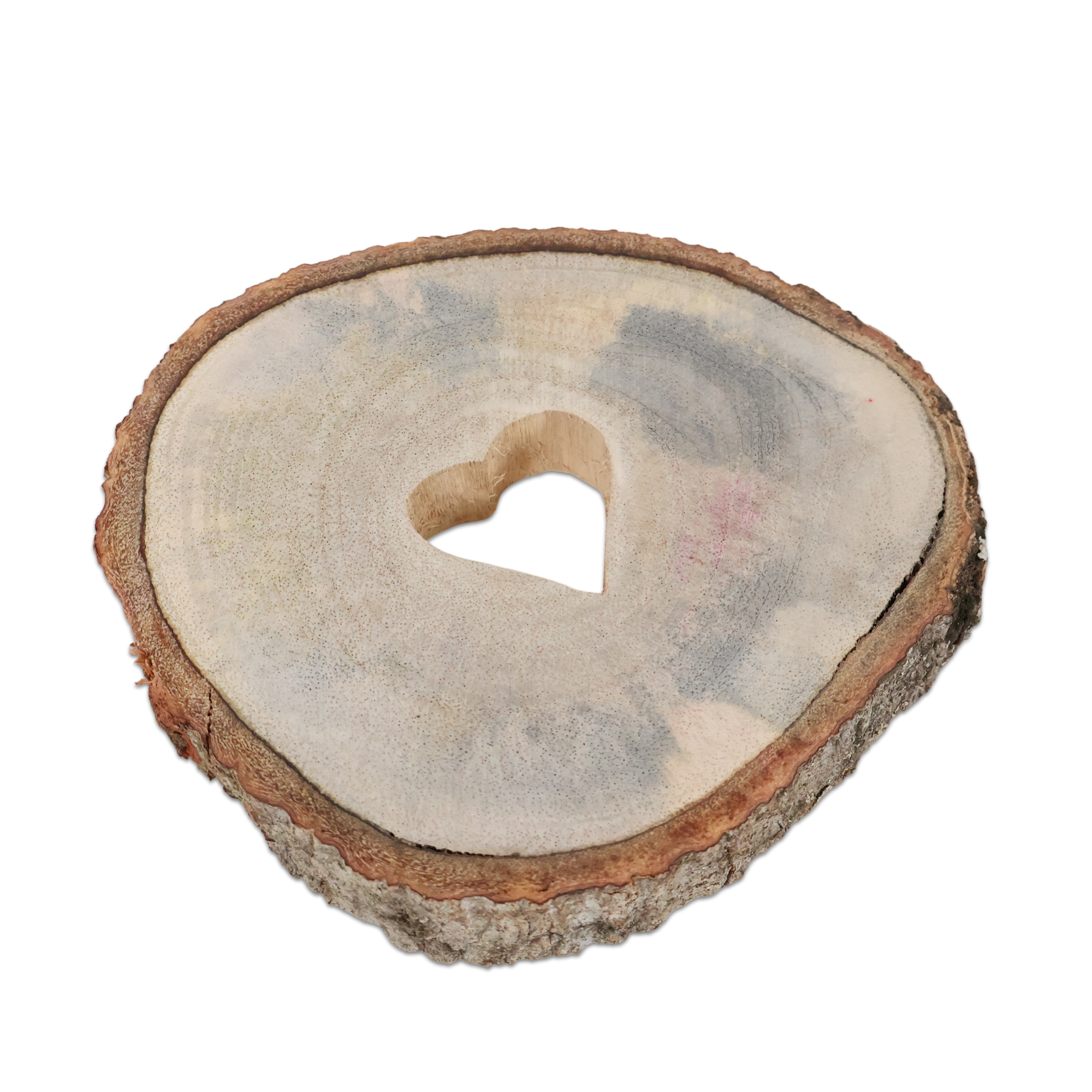 Set Coppia presine Elfi Innamorati + decorazione in Legno