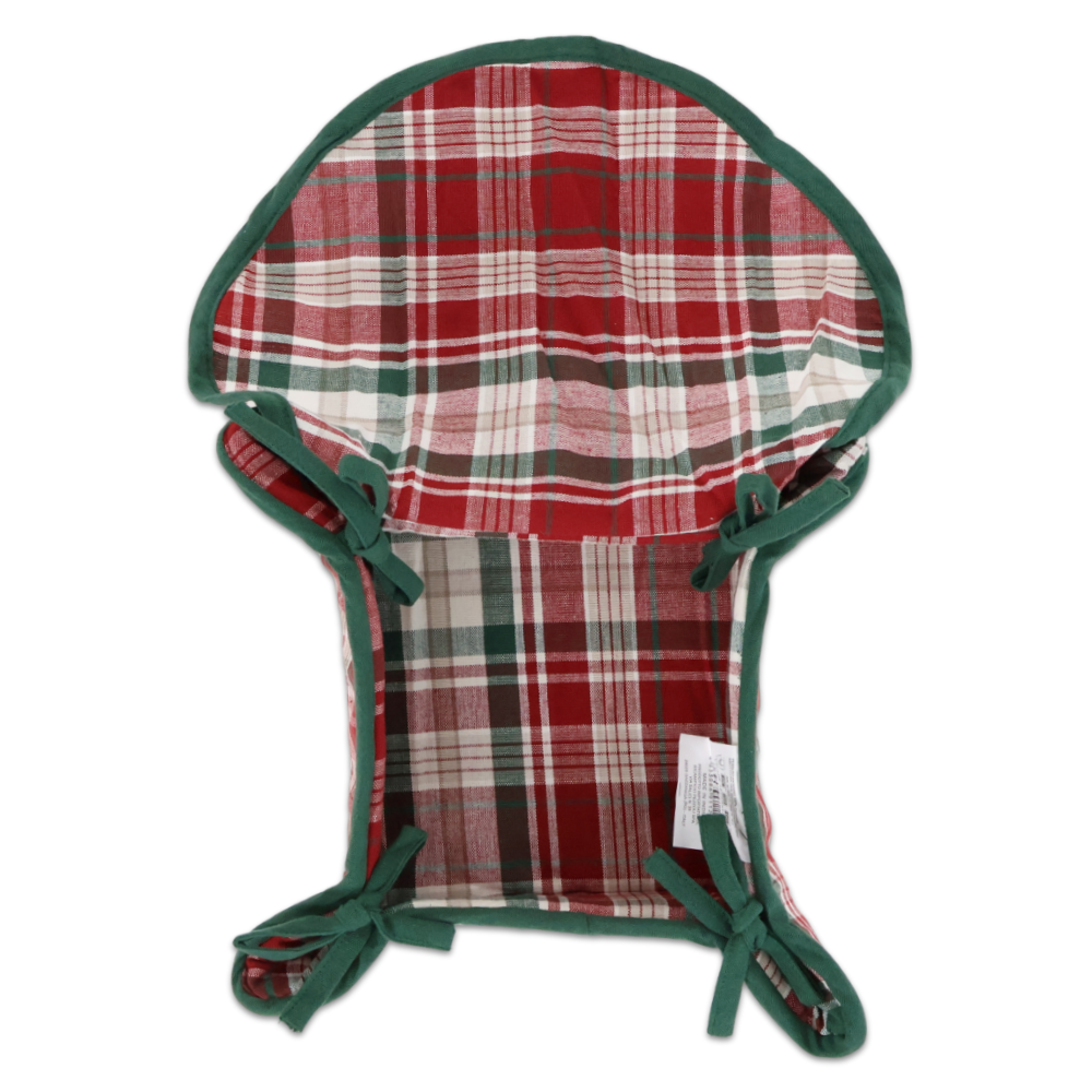 Cestino Coperto in Tessuto Casine