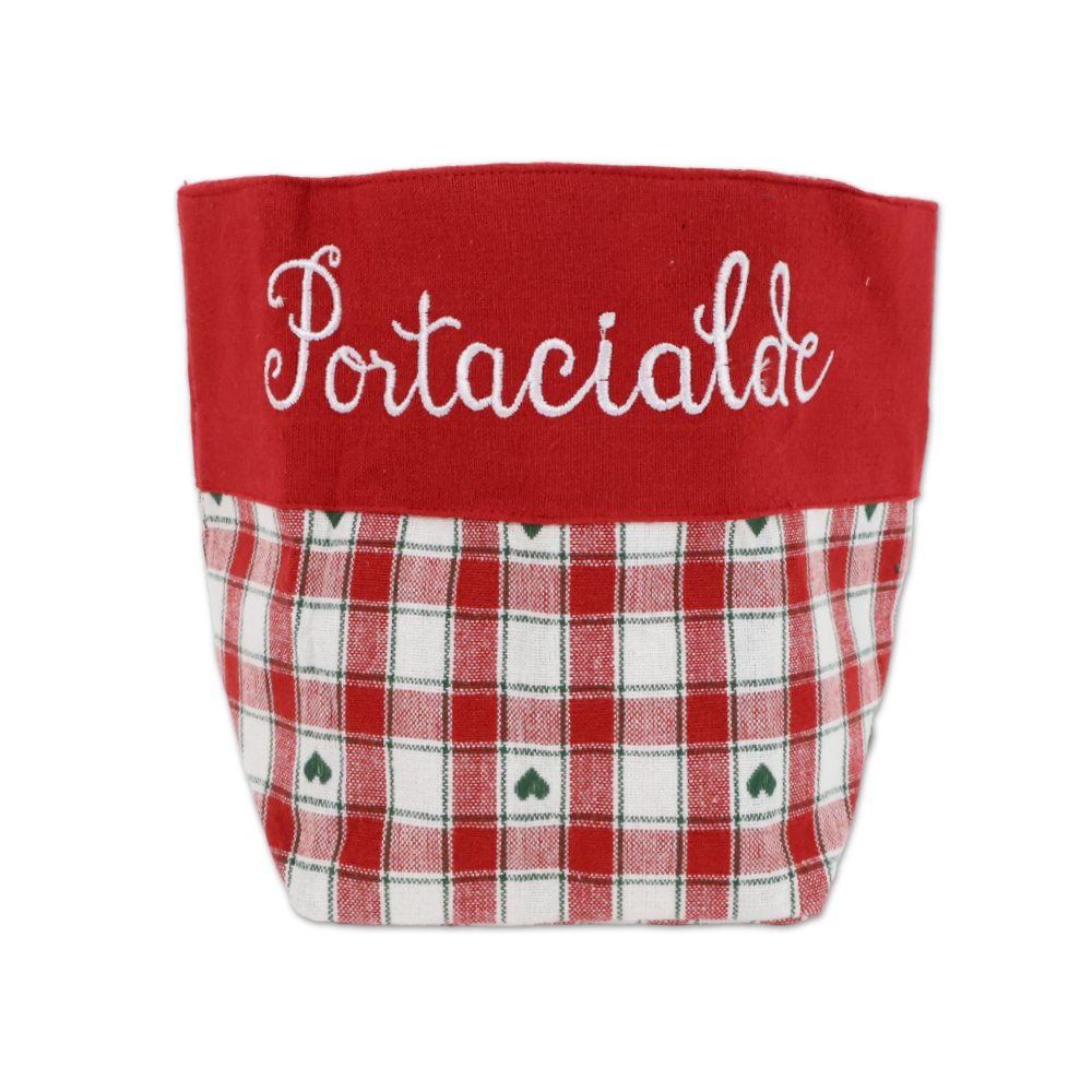 Secchiello Portacialde in Tessuto Elfi Innamorati