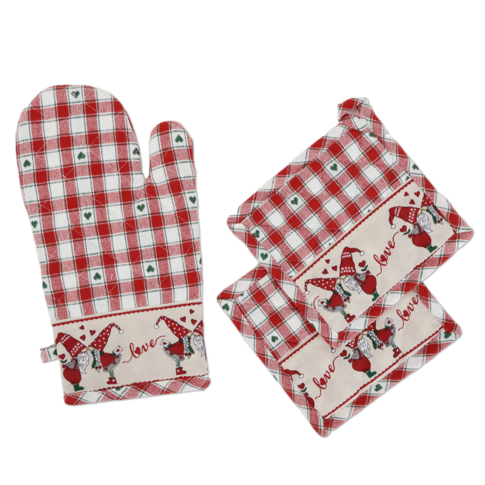 Set Guanto + Presine Elfi Innamorati