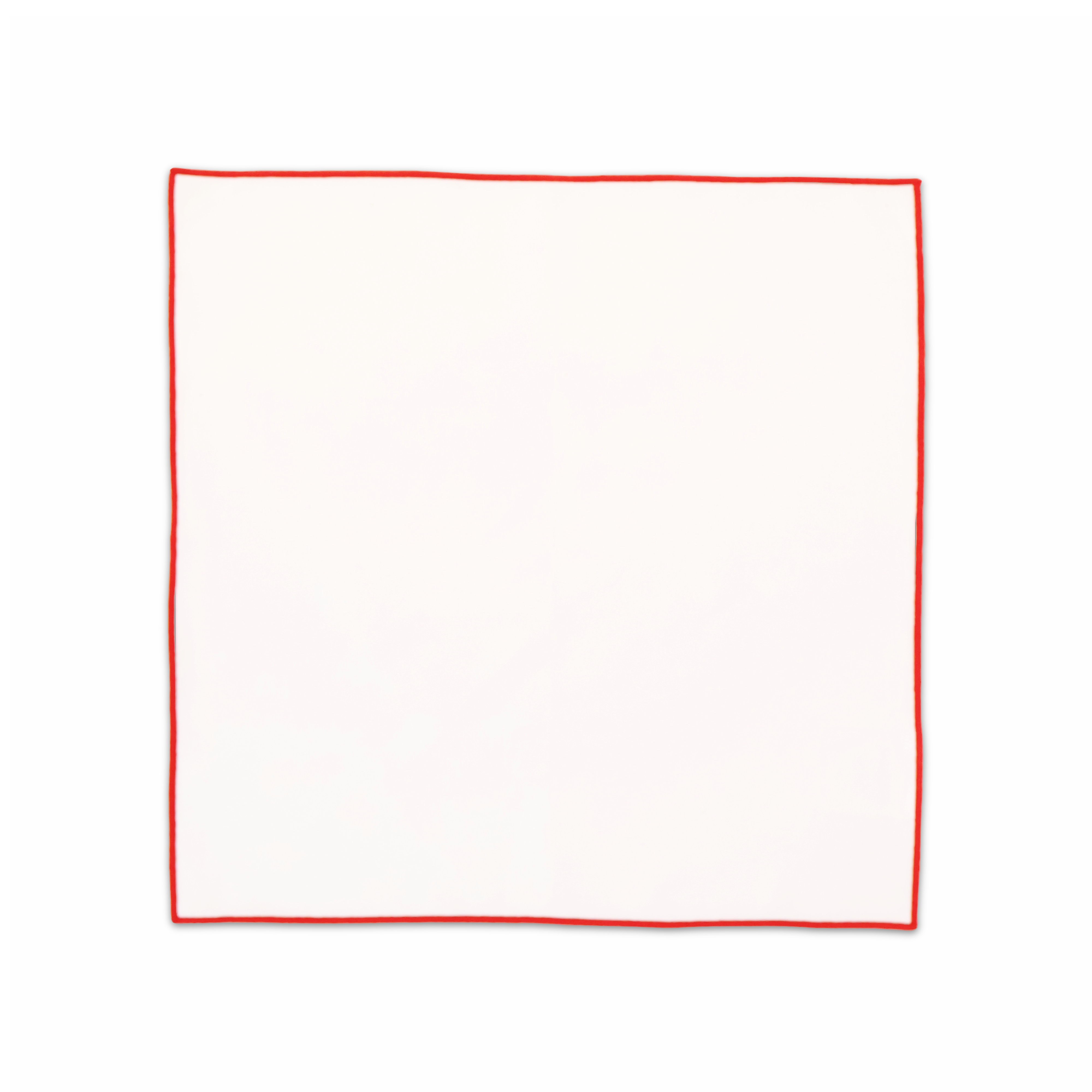 Set 2 Tovaglioli Tinta unita Bianchi Personalizzati