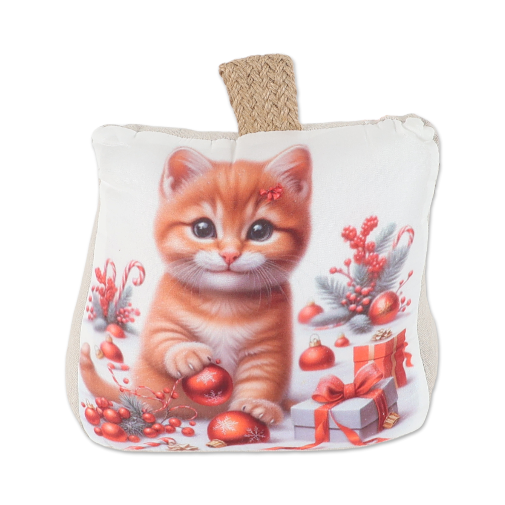 Fermaporta a sacco Micetto Natalizio dis. 3