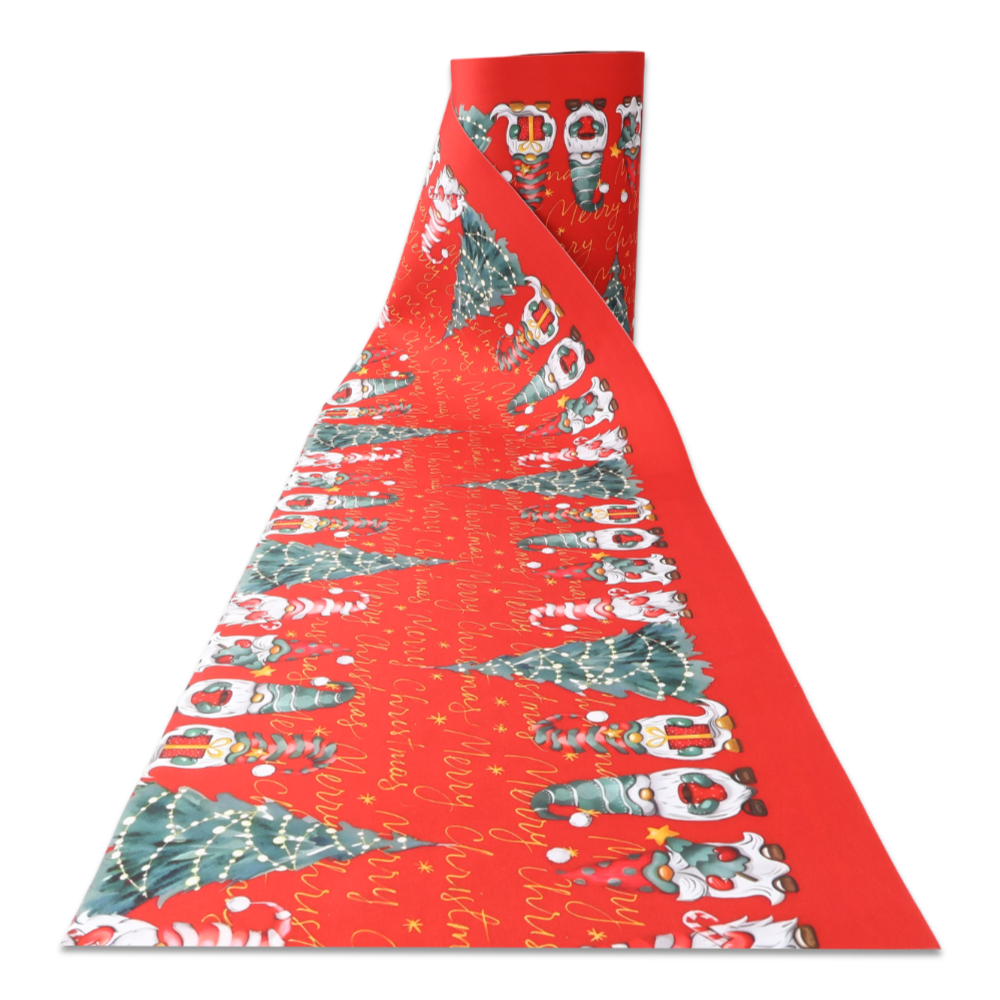 Passatoia a metro Natalizia Gnomi e Alberi