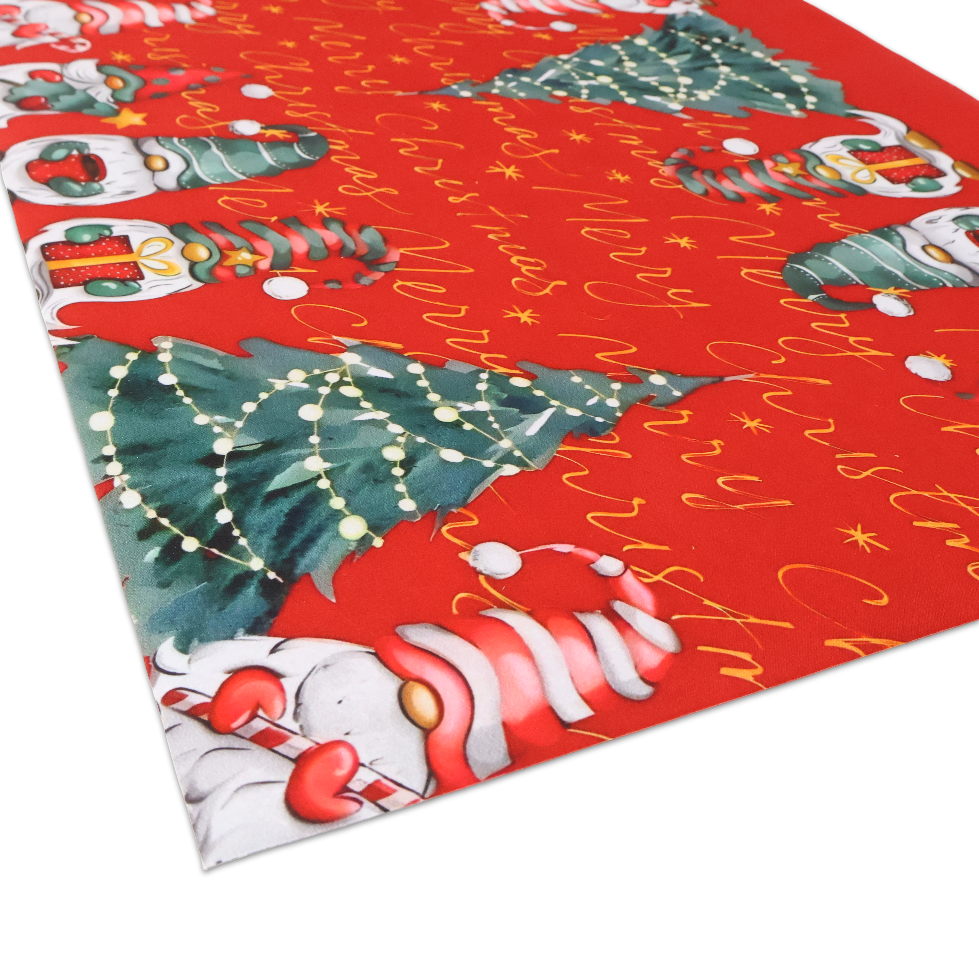 Passatoia a metro Natalizia Gnomi e Alberi