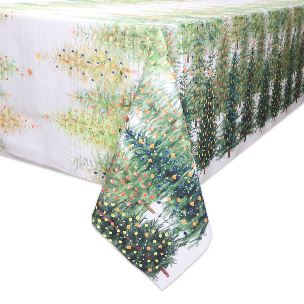 Tovaglia su misura Stampa digitale Foresta Natalizia