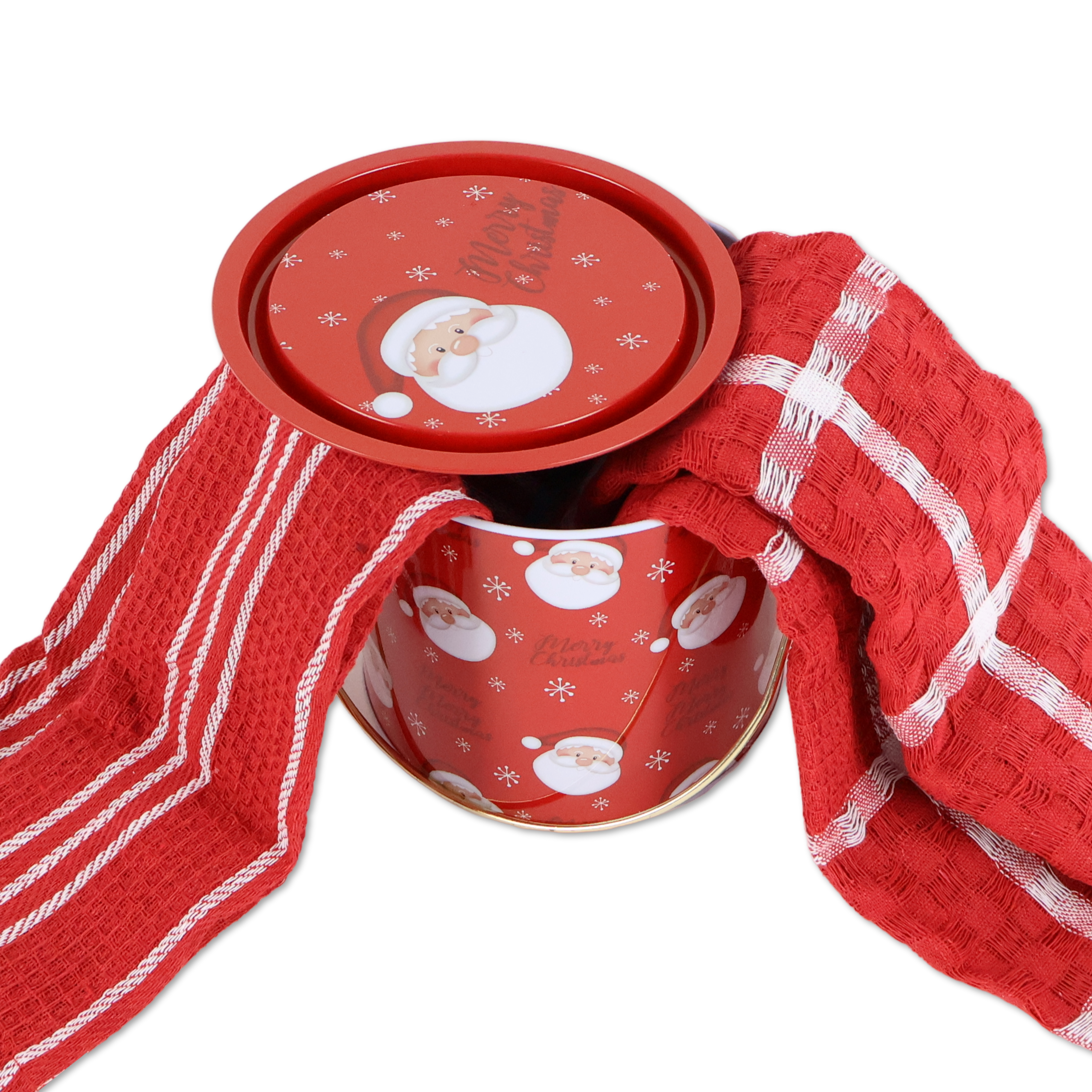 Idea regalo Fest confezione in Latta + 2 Canovacci