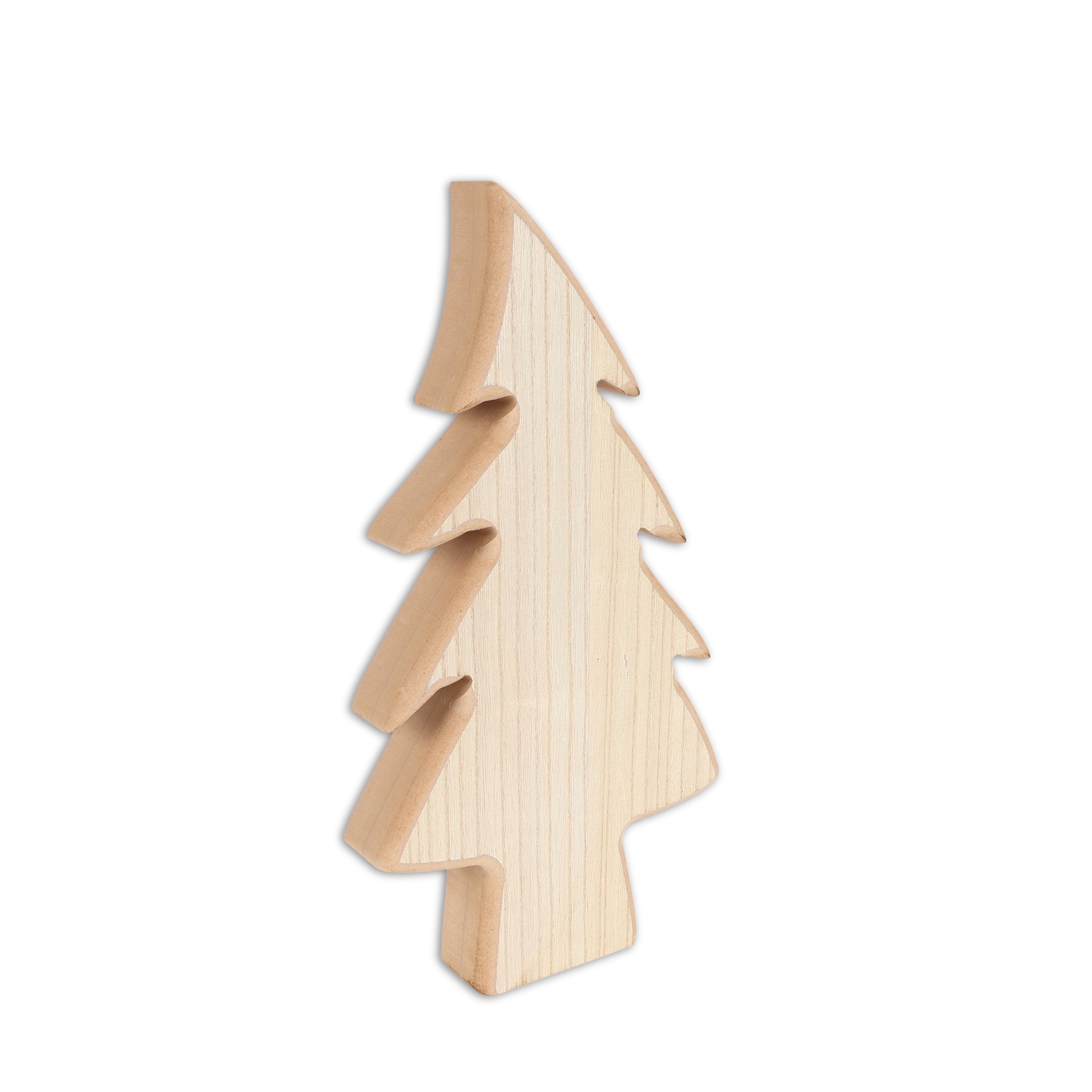 Decorazione in Legno Alberello Curves Piccolo