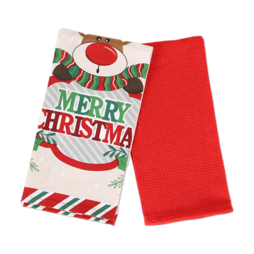 Set 2 Strofinacci Norway Christmas Renna