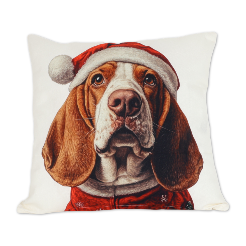 Federa cuscino Stampa digitale Rowan Basset Hound 45 x 45
