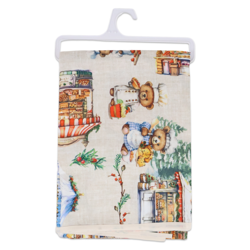 Tovaglia antimacchia Splash XMAS 140 x 450 Orsetti Chef
