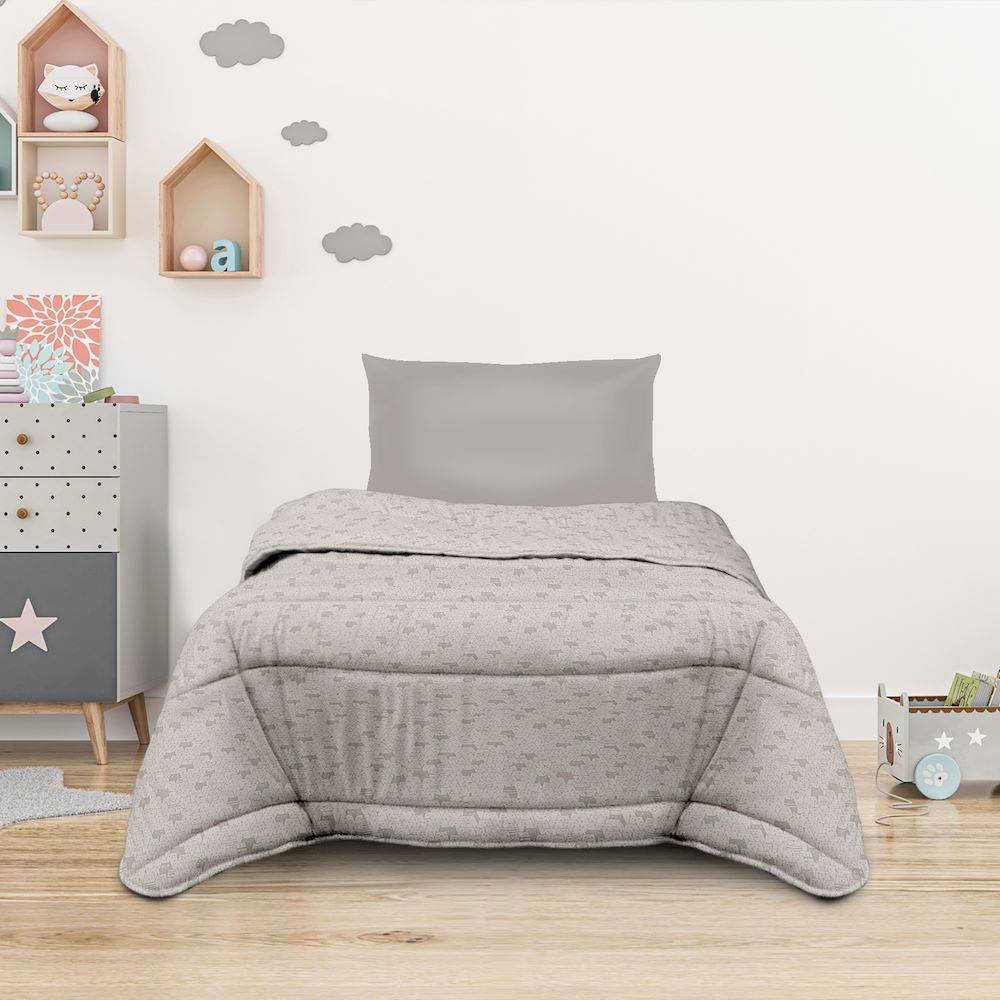 Trapunta Singola Ambra Gattini beige 170 x 250