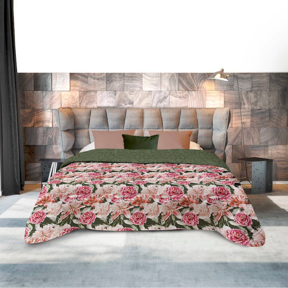 Trapunta Matrimoniale Mia Fiordaliso Rosa 250 x 260