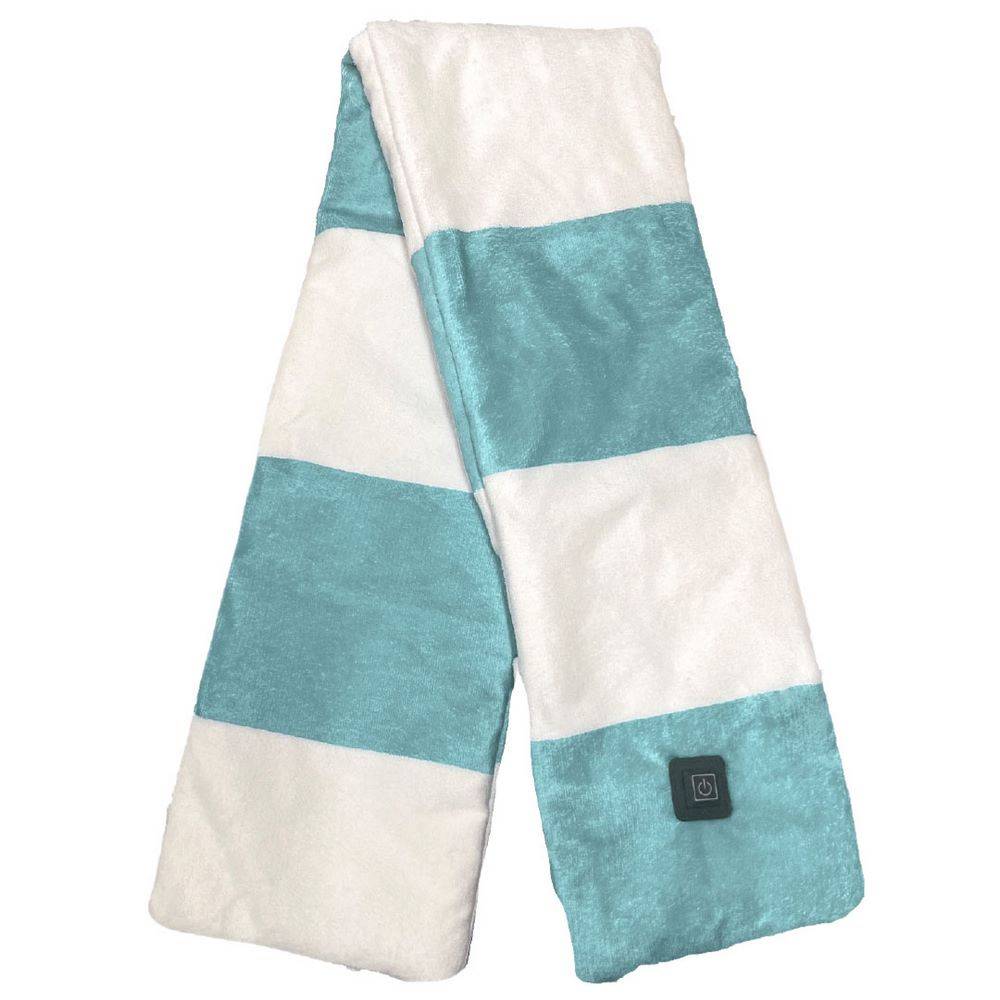 Sciarpa Riscaldabile Tifoso Bianco - Celeste