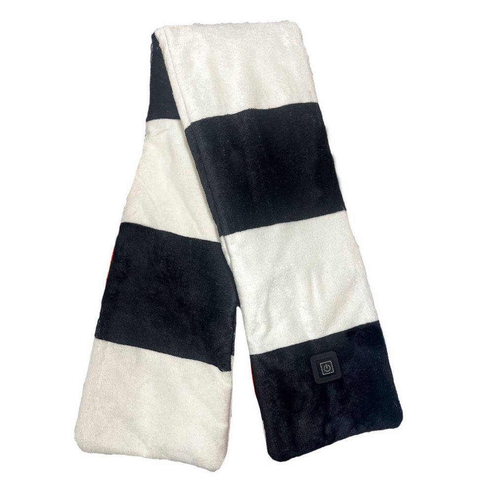 Sciarpa Riscaldabile Tifoso Bianco - Nero