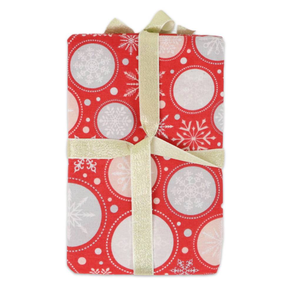 Tovaglia Magic Natale ASS. 4 Fiocchi di Neve 130 x 230