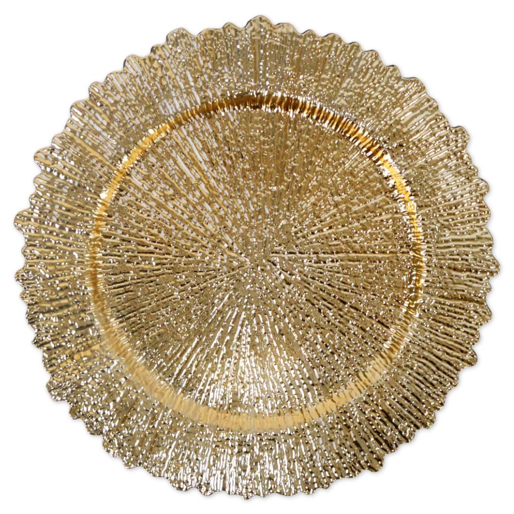 Sottopiatto in PVC Ethel Oro 33 cm