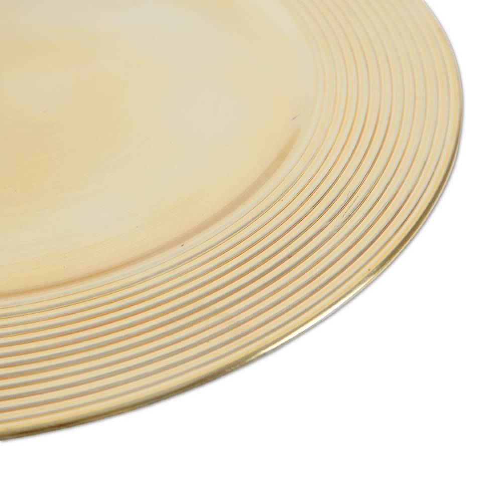 Sottopiatto in PVC Britt Oro 33 cm