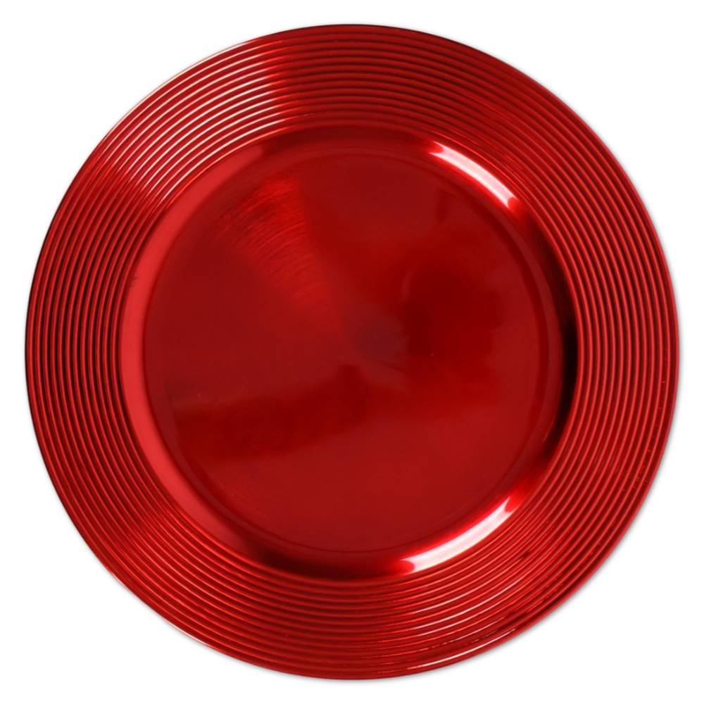Sottopiatto in PVC Britt Rosso 33 cm