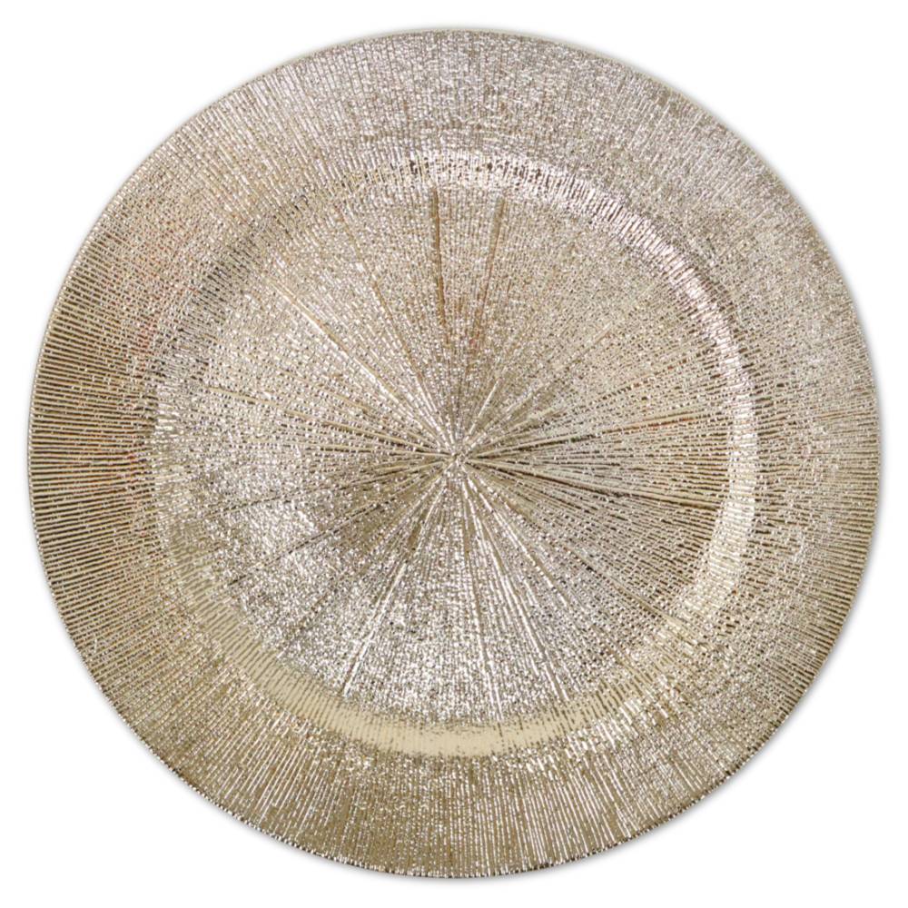 Sottopiatto in PVC Agnes Oro 33 cm