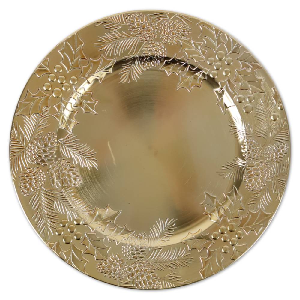 Sottopiatto in PVC Freya Oro 33 cm